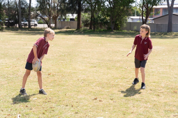 Sports fields for fitness and fun.