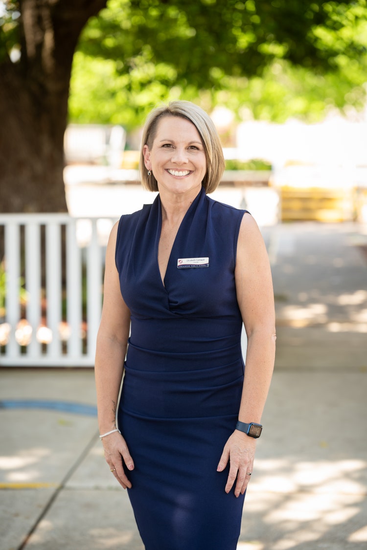 Libby Cantwell Principal of Lochinvar Public School