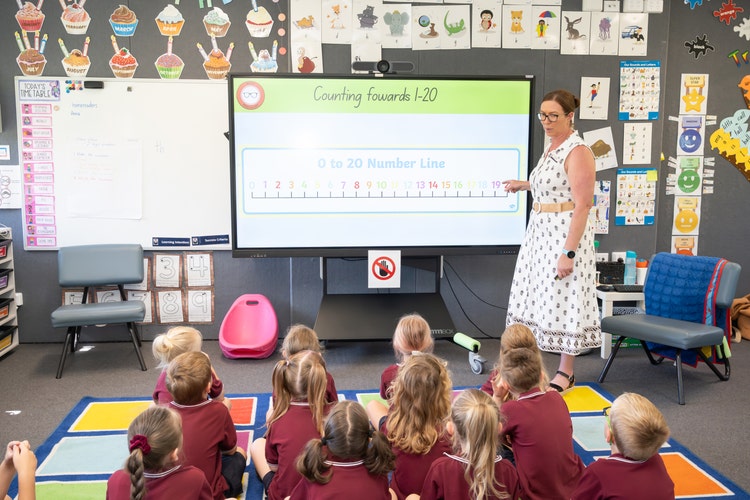 Our bright and comfortable classrooms